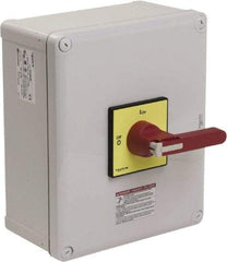 Square D - 3 Phase, 3 Pole, 1 & 12, Enclosed Cam & Disconnect Switch - PVC - Apex Tool & Supply