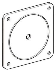 Schneider Electric - Cam and Disconnect Switch Gasket - For Use with 60 x 60mm Front Plate & Front Mounting Cam Switches, K1 Switches, K2 Switches - Apex Tool & Supply