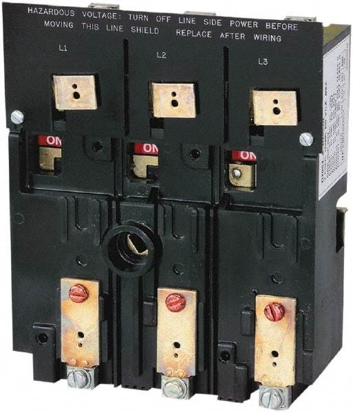 Square D - 1 & 3 Phase, 600VAC, 1 Pole, 0-1, Open Nonfused Cam & Disconnect Switch - 1 Wire - Apex Tool & Supply