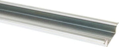 Schneider Electric - 78.8 Inch Long x 2.95 Inch Wide x 0.59 Inch High x Zinc Plated Steel DIN Rail - 2mm Thick - Apex Tool & Supply