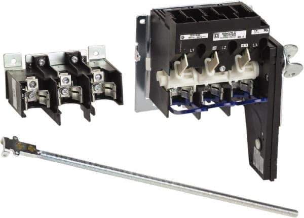 Square D - 1 & 3 Phase, 600VAC, 3 Pole, 1, 4, 12, 3R & 4X, Open Fused Cam & Disconnect Switch - 3 Wires - Apex Tool & Supply