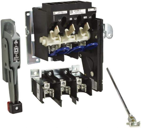 Square D - Disconnect Switch Handle - For Use with GS2 Fusible and LK4 Nonfusible Disconnect Switches - Apex Tool & Supply