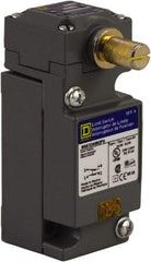 Square D - DPDT, 2NC/2NO, 600 Volt Screw Terminal, Rotary Head Actuator, General Purpose Limit Switch - 1, 2, 4, 6, 12, 13, 6P NEMA Rating, IP67 IPR Rating - Apex Tool & Supply