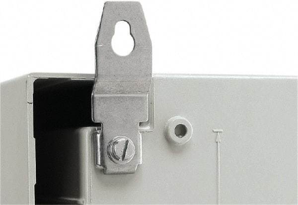 Schneider Electric - Electrical Enclosure Stainless Steel Wall Mount Lug - For Use with PLM3025-108 Wall Mounting Enclosure, RoHS Compliant, Includes Mounting Hardware - Apex Tool & Supply