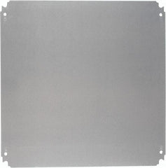 Schneider Electric - Electrical Enclosure Steel Mounting Plate - For Use with 800 (H) x 800 (W) Floor Standing Enclosure, RoHS Compliant, Includes Mounting Hardware & Mounting Plate - Apex Tool & Supply