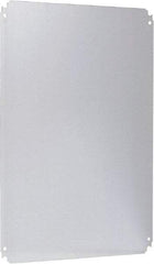 Schneider Electric - Electrical Enclosure Steel Mounting Plate - For Use with 700 (H) x 500 (W) Floor Standing Enclosure, RoHS Compliant, Includes Mounting Hardware & Mounting Plate - Apex Tool & Supply