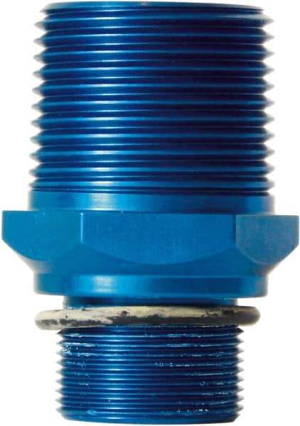 Parker - 1 NPT Air Compressor Vacuum Pump to Filter Adapter - 2.19" High, Use with Welch Pump Models #1376, 8925 - Apex Tool & Supply