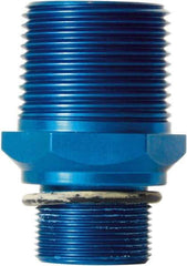 Parker - 1 NPT Air Compressor Vacuum Pump to Filter Adapter - 2.19" High, Use with Welch Pump Models #1376, 8925 - Apex Tool & Supply