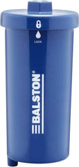 Parker - 3/4 NPT Air Compressor Exhaust Filter - 15 CFM, 15 psi, 3.95" Diam x 8.13" High, Use with Welch Pump Models #1376, 8925 - Apex Tool & Supply