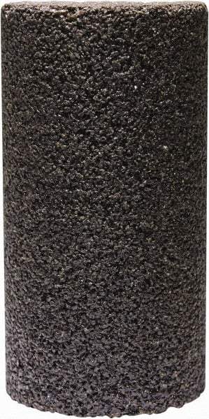 Tru-Maxx - Type 18, 1-1/2" Max Diam, 2-1/2" Head Thickness, 16 Grit Oval Cone - Zirconia Alumina, Coarse Grade, 5/8-11 Shank Thread - Apex Tool & Supply
