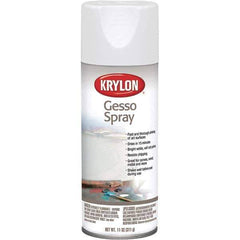 Krylon - 11 oz Bright White Art Surface Primer - 15 to 20 Sq Ft/Gal, Direct to Metal, Spray - Apex Tool & Supply