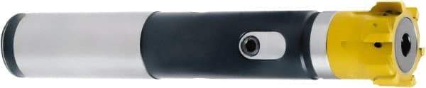Komet - Radial Clamp, Straight Shank Modular Reamer Body - 25mm Shank Diam, 56mm Shank Length, 176mm OAL, 176mm Body Length, 27 to 35mm Reamer Head Diam Compatibility, Right Hand Cut - Apex Tool & Supply