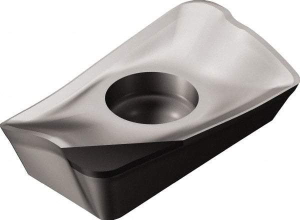 Sandvik Coromant - R390170408 NL Grade CD10 Diamond Tipped Milling Insert - Uncoated, 3/16" Thick, 9.6mm Inscribed Circle, 0.8mm Corner Radius - Apex Tool & Supply