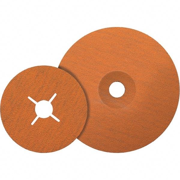 WALTER Surface Technologies - 7" Diam 7/8" Hole 120 Grit Fiber Disc - Ceramic, Series 15-X, Coolcut XX - Apex Tool & Supply