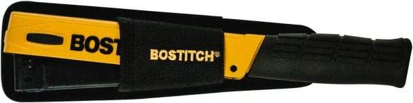 Stanley Bostitch - Manual Hammer Tacker - 1/4, 5/16, 3/8" Staples, 84 Lb Capacity, Yellow, Aluminum Die Cast - Apex Tool & Supply