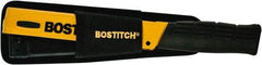 Stanley Bostitch - Manual Hammer Tacker - 1/4, 5/16, 3/8" Staples, 84 Lb Capacity, Yellow, Aluminum Die Cast - Apex Tool & Supply