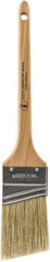 Wooster Brush - 2" Angled Hog Sash Brush - 2-11/16" Bristle Length, 7-7/8" Maple Rattail Handle - Apex Tool & Supply