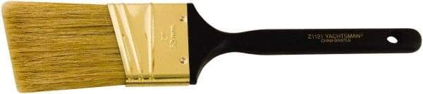 Wooster Brush - 2" Angled Hog Sash Brush - 2-7/16" Bristle Length, 5-1/8" Plastic Fluted Handle - Apex Tool & Supply
