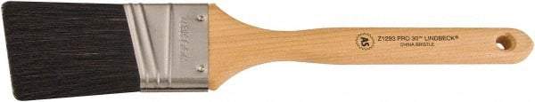 Wooster Brush - 2" Angled Hog Sash Brush - 2-11/16" Bristle Length, 8" Maple Fluted Handle - Apex Tool & Supply