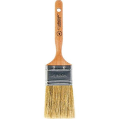 Wooster Brush - 2" Flat Hog Varnish Brush - 2-11/16" Bristle Length, 5-1/8" Maple Dowel Handle - Apex Tool & Supply