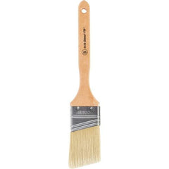 Wooster Brush - 2" Angled Synthetic Sash Brush - 2-11/16" Bristle Length, 7-7/8" Maple Fluted Handle - Apex Tool & Supply