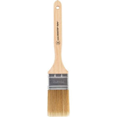 Wooster Brush - 2" Flat Synthetic Sash Brush - 2-11/16" Bristle Length, 7-7/8" Maple Fluted Handle - Apex Tool & Supply