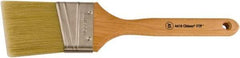 Wooster Brush - 2-1/2" Angled Synthetic Sash Brush - 2-15/16" Bristle Length, 7-7/8" Maple Fluted Handle - Apex Tool & Supply