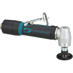 Dynabrade - 2" Max Disc, 15,000 RPM, Pneumatic Handheld Disc Sander - 27 CFM, 1/4" Inlet, 0.4 hp, 90 psi, Includes Wrench & Disc Sander - Apex Tool & Supply