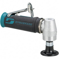 Dynabrade - 2" Max Disc, 15,000 RPM, Pneumatic Handheld Disc Sander - 25 CFM, 1/4" Inlet, 0.4 hp, 90 psi, Includes Wrench & Disc Sander - Apex Tool & Supply