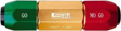 SPI - 0.917 to 1 Inch Ring Diameter Range, M0 Handle Size, Aluminum, Pin Gage Handle - Apex Tool & Supply