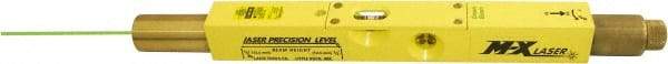Johnson Level & Tool - 1 Beam 250' (Interior) Max Range Laser Precision Level - Green Beam, 1/16" at 100' Accuracy, 1" Long x 13" Wide x 1/8" High, Battery Included - Apex Tool & Supply