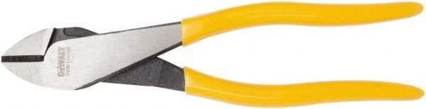 DeWALT - 7" OAL, 3/4" Capacity, Flush Cutter - 3/4" Jaw Length, Dipped Vinyl Handle - Apex Tool & Supply