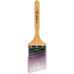Wooster Brush - 3" Angled Synthetic Sash Brush - 3-3/16" Bristle Length, 7.77" Maple Fluted Handle - Apex Tool & Supply