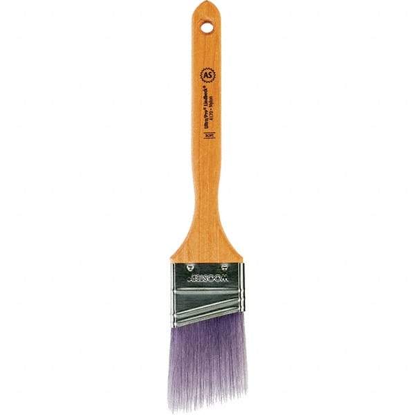 Wooster Brush - 2" Angled Synthetic Sash Brush - 2-11/16" Bristle Length, 7.77" Maple Fluted Handle - Apex Tool & Supply