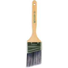 Wooster Brush - 2-1/2" Angled Synthetic Sash Brush - 2-15/16" Bristle Length, 7.88" Maple Fluted Handle - Apex Tool & Supply