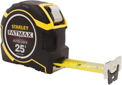 Stanley - 25' x 1-1/4" Tape Measure - 1/16" Graduation - Apex Tool & Supply