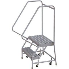 TRI-ARC - Rolling & Wall Mounted Ladders & Platforms Type: Rolling Warehouse Ladder Style: Rolling Safety Ladder - Apex Tool & Supply