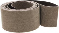 3M - 2" Wide x 132" OAL, A100 Grit, Aluminum Oxide Abrasive Belt - Aluminum Oxide, Coated, Cloth Backing, Dry, Series 237AA - Apex Tool & Supply