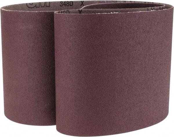3M - 6" Wide x 48" OAL, 80 Grit, Aluminum Oxide Abrasive Belt - Aluminum Oxide, Coated, Cloth Backing, Series 341D - Apex Tool & Supply