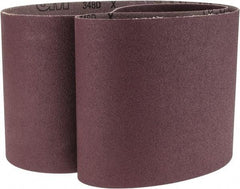 3M - 6" Wide x 48" OAL, 80 Grit, Aluminum Oxide Abrasive Belt - Aluminum Oxide, Coated, Cloth Backing, Series 341D - Apex Tool & Supply