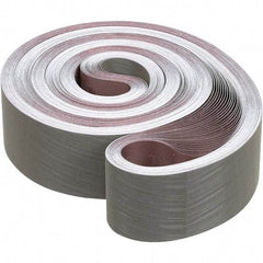 3M - 3" Wide x 132" OAL, A30 Grit, Aluminum Oxide Abrasive Belt - Aluminum Oxide, Coated, Cloth Backing, Wet, Series 307EA - Apex Tool & Supply