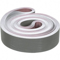 3M - 3" Wide x 132" OAL, A16 Grit, Aluminum Oxide Abrasive Belt - Aluminum Oxide, Coated, Cloth Backing, Wet, Series 307EA - Apex Tool & Supply