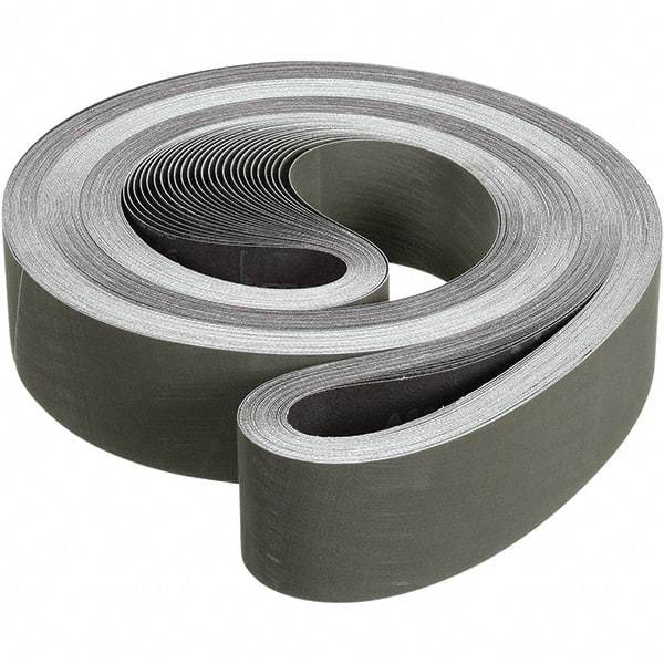 3M - 3" Wide x 132" OAL, A16 Grit, Aluminum Oxide Abrasive Belt - Aluminum Oxide, Coated, Cloth Backing, Dry, Series 237AA - Apex Tool & Supply