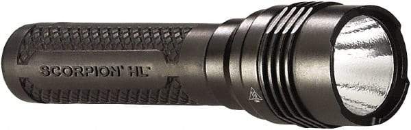 Streamlight - White LED Bulb, 725 Lumens, Industrial/Tactical Flashlight - Black Aluminum Body, 2 CR123A Lithium Batteries Included - Apex Tool & Supply