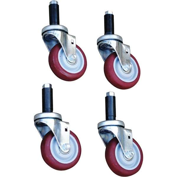 Vestil - Specialty Casters Type: Work Platform Style: Swivel - Apex Tool & Supply