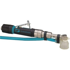 Dynabrade - 1/4" Keyed Chuck - Right Angle Handle, 3,200 RPM, 0.4 hp, 90 psi - Apex Tool & Supply