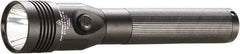 Streamlight - White LED Bulb, 800 Lumens, Industrial/Tactical Flashlight - Black Aluminum Body, 1 AA NiMH Battery Included - Apex Tool & Supply
