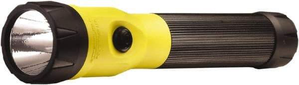 Streamlight - White LED Bulb, 385 Lumens, Industrial/Tactical Flashlight - Yellow Plastic Body, 1 AA Battery Included - Apex Tool & Supply