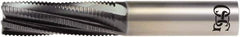 OSG - 7/16" Cutting Diam x 1-5/16" Length of Cut, 8 Flute, Spiral Router Bit - Diamond Coated, Right Hand Cut, Solid Carbide, 3" OAL x 1/2" Shank Diam, Roughing, 15° Helix Angle - Apex Tool & Supply
