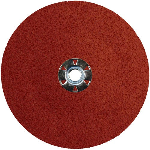 7X5/8-11 24G CER RESIN FIBER DISC - Apex Tool & Supply
